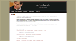Desktop Screenshot of andrey-borodin.com